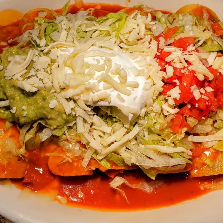 Enchiladas Supremas.